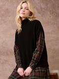 Brora Ribbed Cashmere Poncho