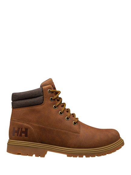 Helly Hansen Men's Fremont Waterproof Leather Boots, Dogwood/Black, Dogwood/Black