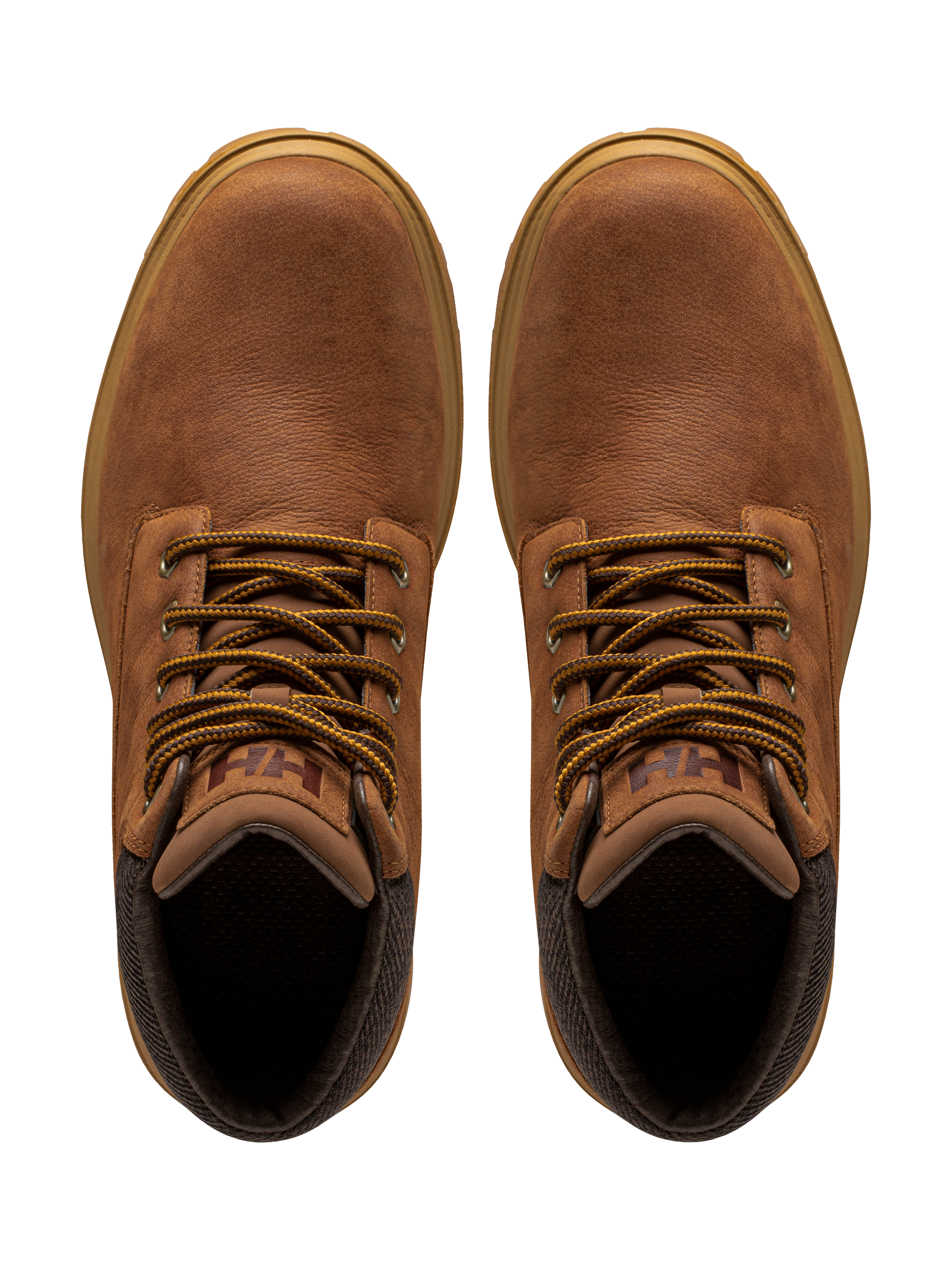 Product image 2 of 6, which shows Helly Hansen Men's Fremont Waterproof Leather Boots, Dogwood/Black, 7
