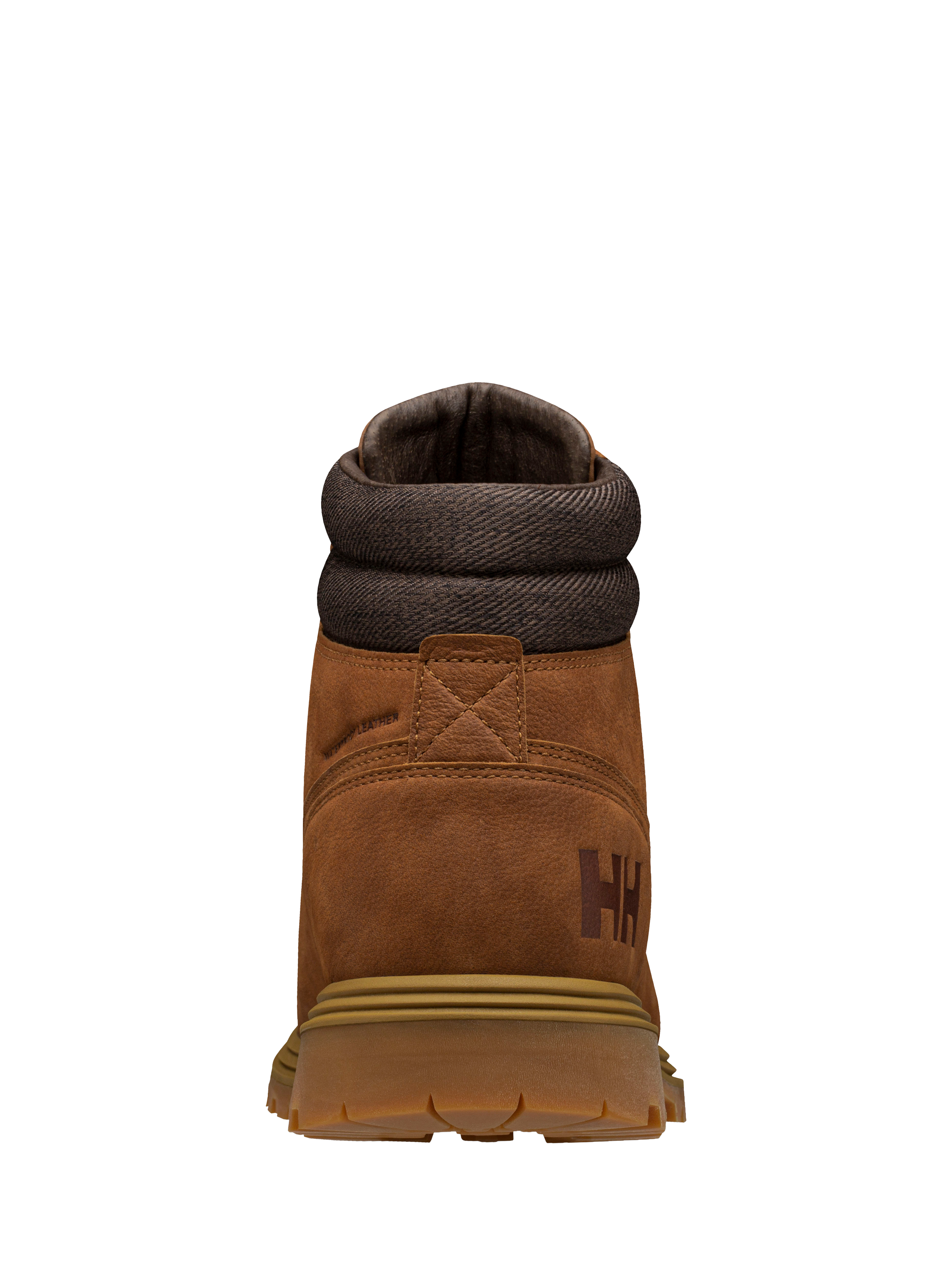 Product image 4 of 6, which shows Helly Hansen Men's Fremont Waterproof Leather Boots, Dogwood/Black, 7