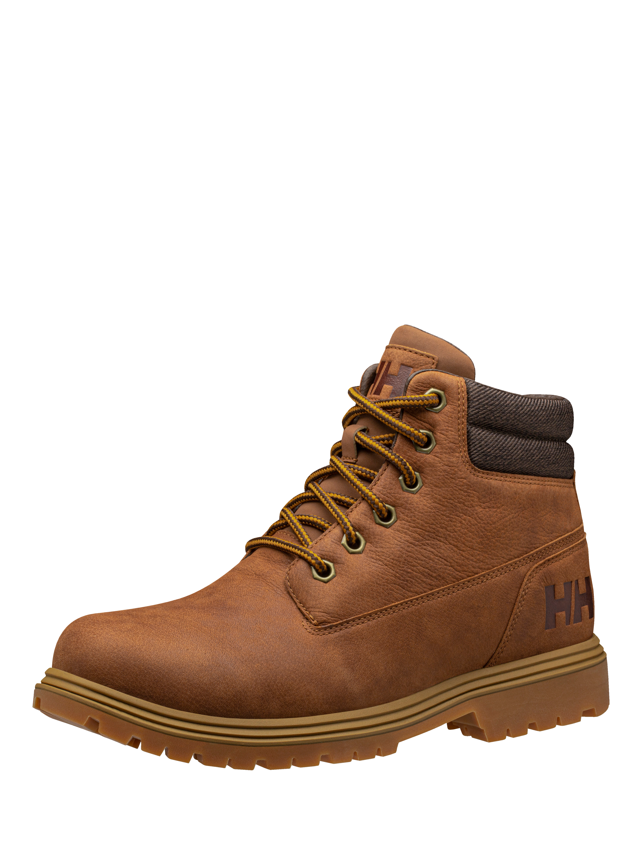 Product image 5 of 6, which shows Helly Hansen Men's Fremont Waterproof Leather Boots, Dogwood/Black, 7