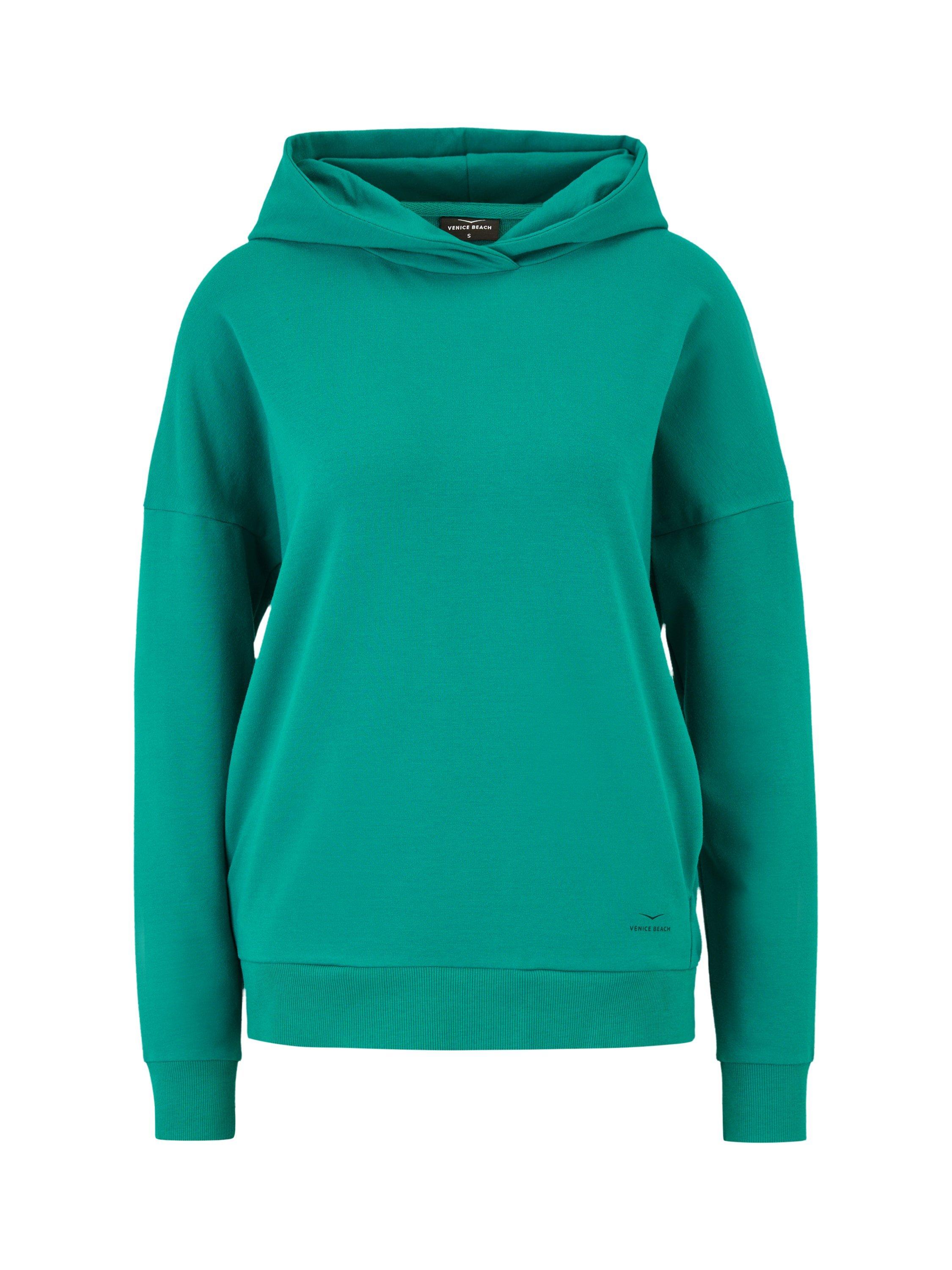 Product image 4 of 7, which shows Venice Beach Ree Women's Sports Hoodie, Emerald , S