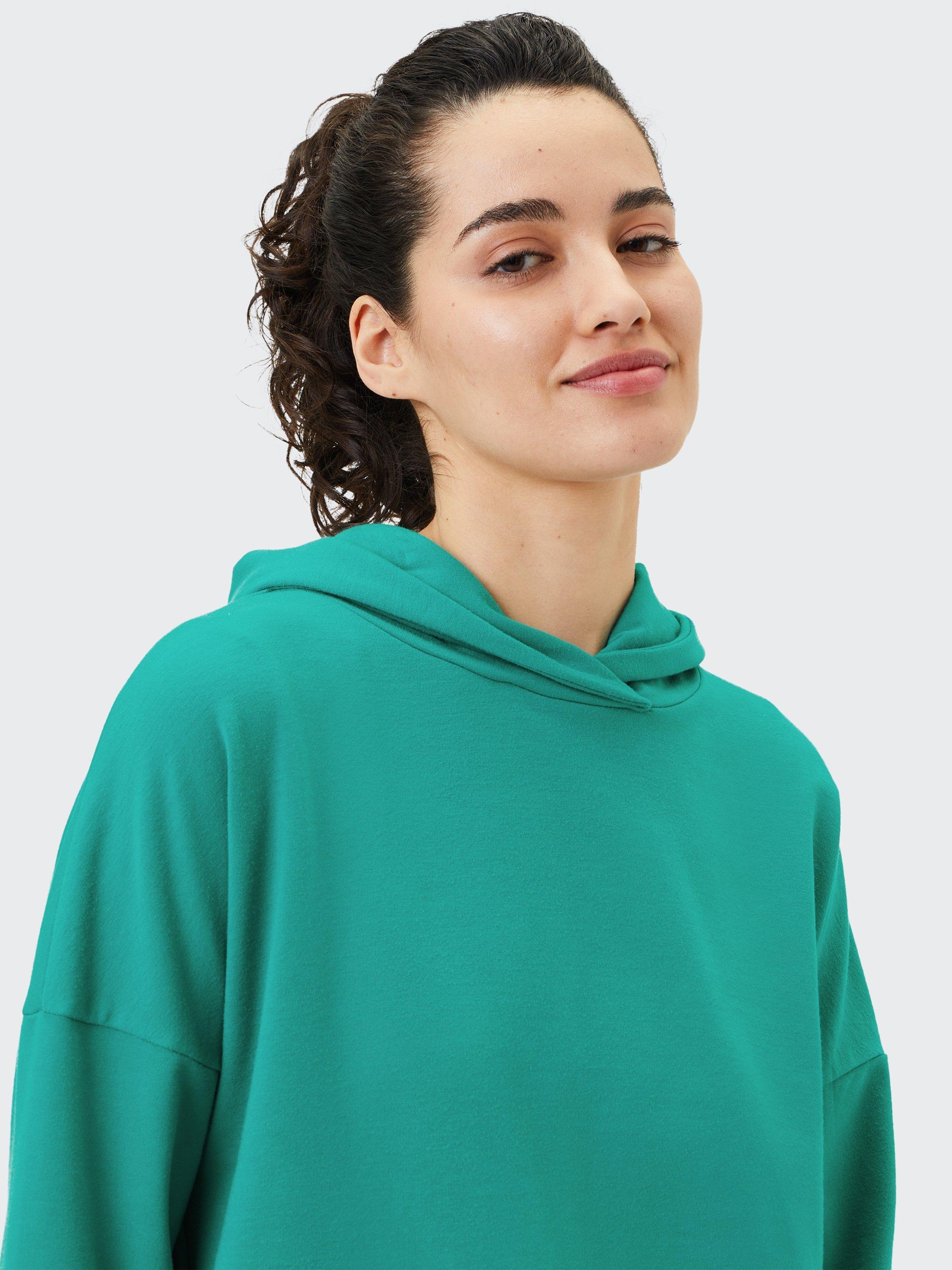 Product image 6 of 7, which shows Venice Beach Ree Women's Sports Hoodie, Emerald , S