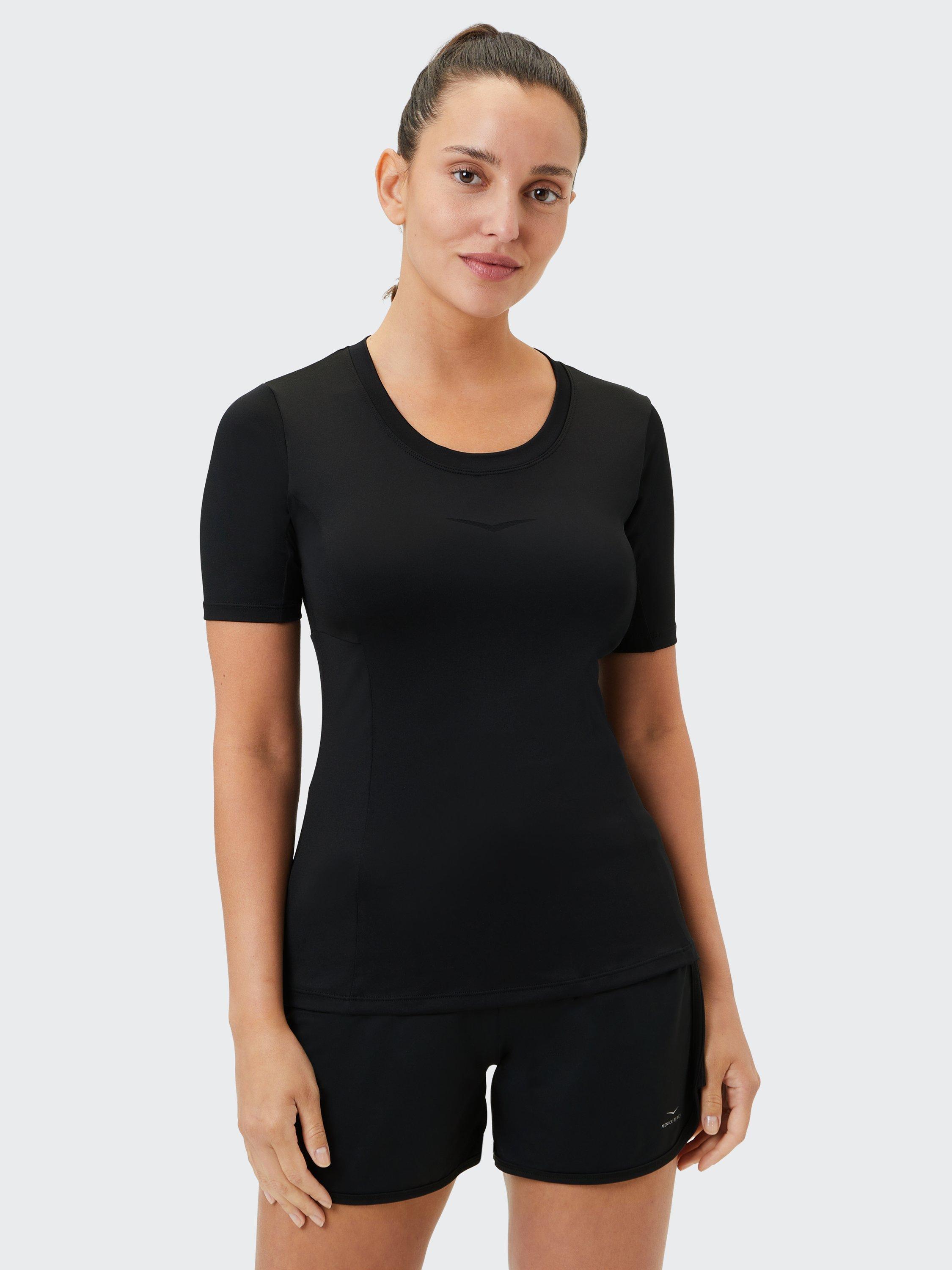 Product image 1 of 7, which shows Venice Beach Jayna Women's T-Shirt, Black, S