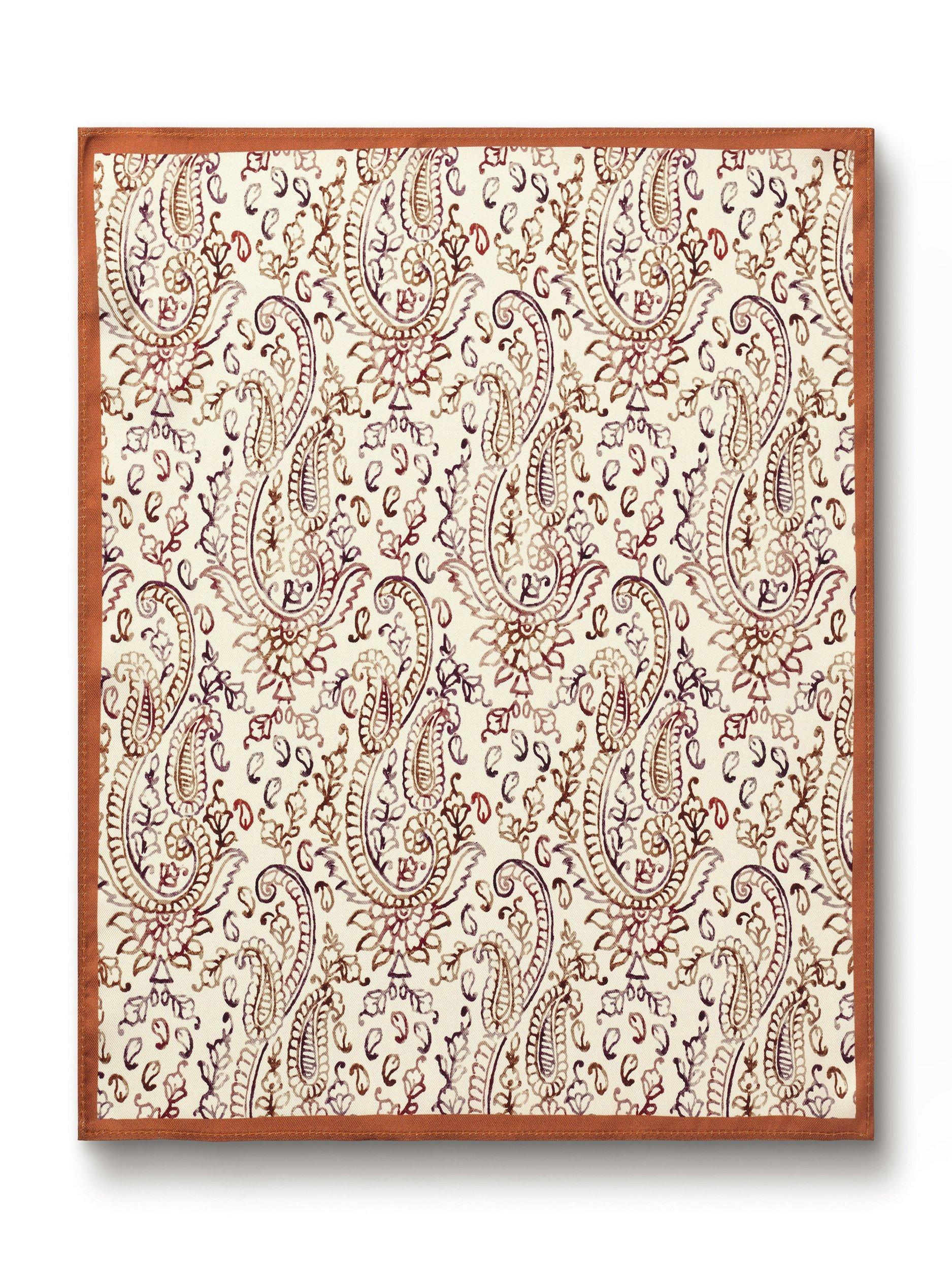 Charles Tyrwhitt Paisley Silk Pocket Square