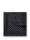 Charles Tyrwhitt Spot Linen Silk Pocket Square