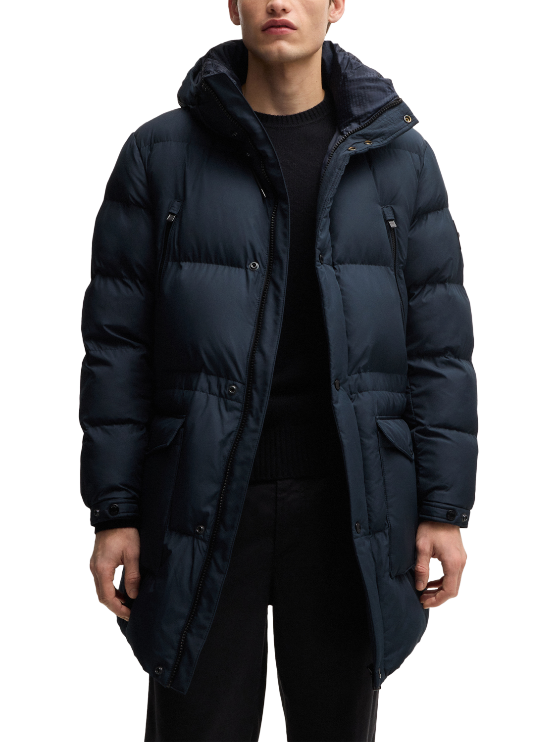 Mens boss puffer jacket hotsell