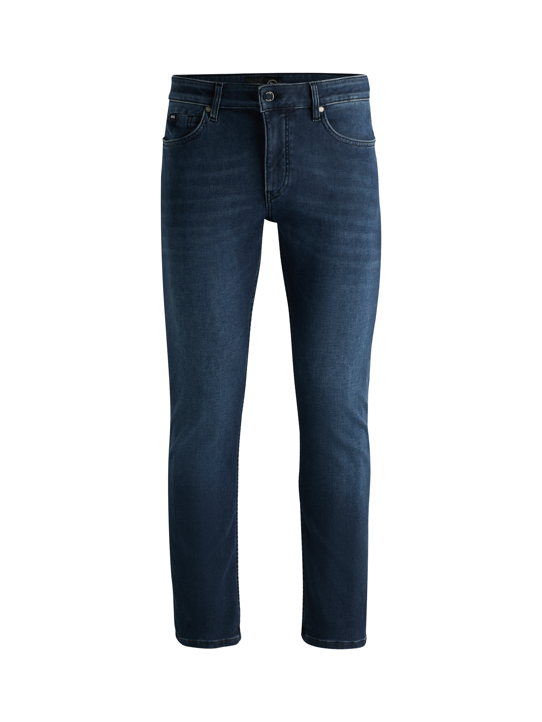 Product image 4 of 6, which shows BOSS Performance Slim-Fit Jeans, Navy, 29L