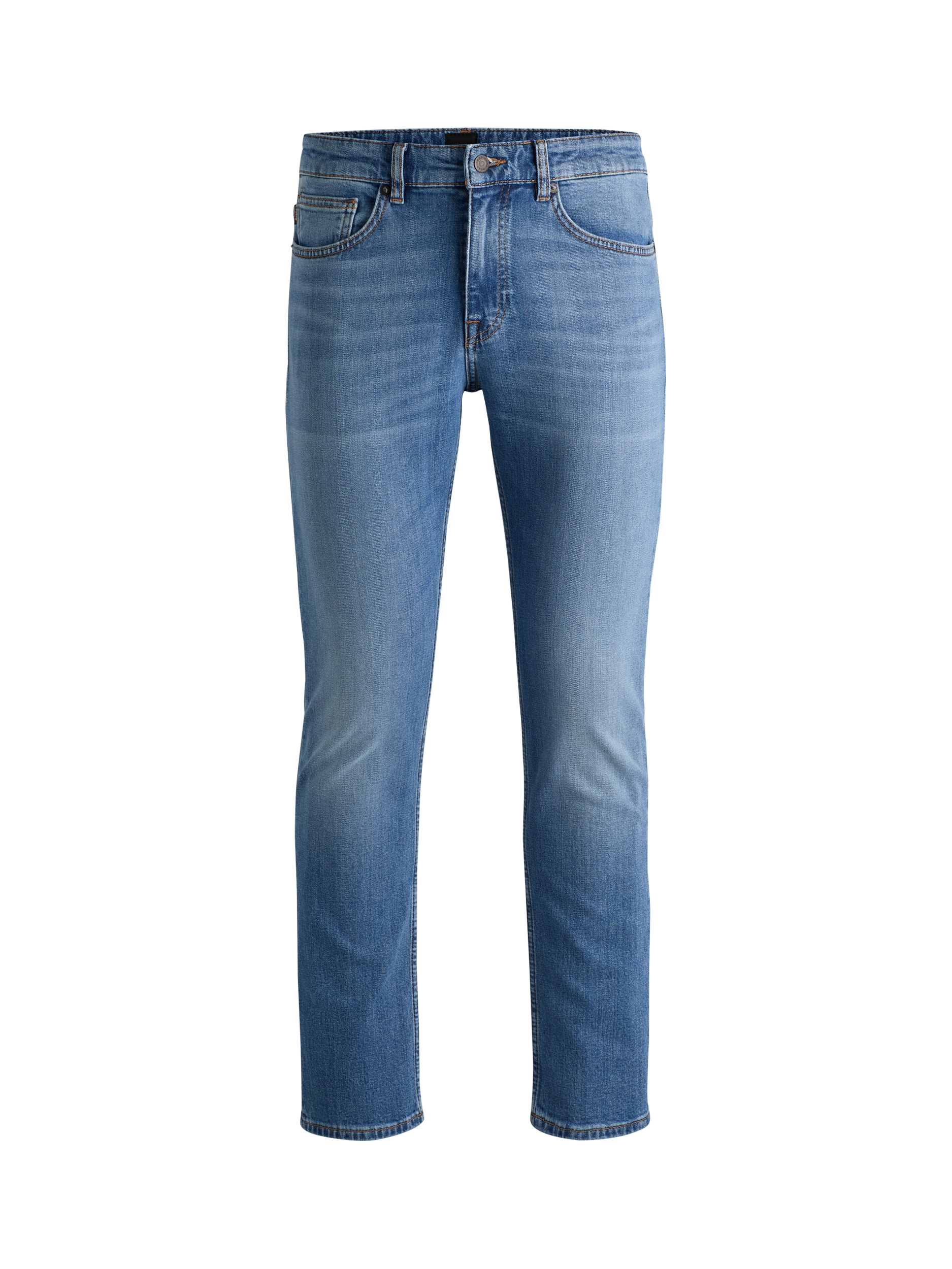 Product image 4 of 6, which shows BOSS Slim-Fit Jeans, Turquoise/Aqua, 30L