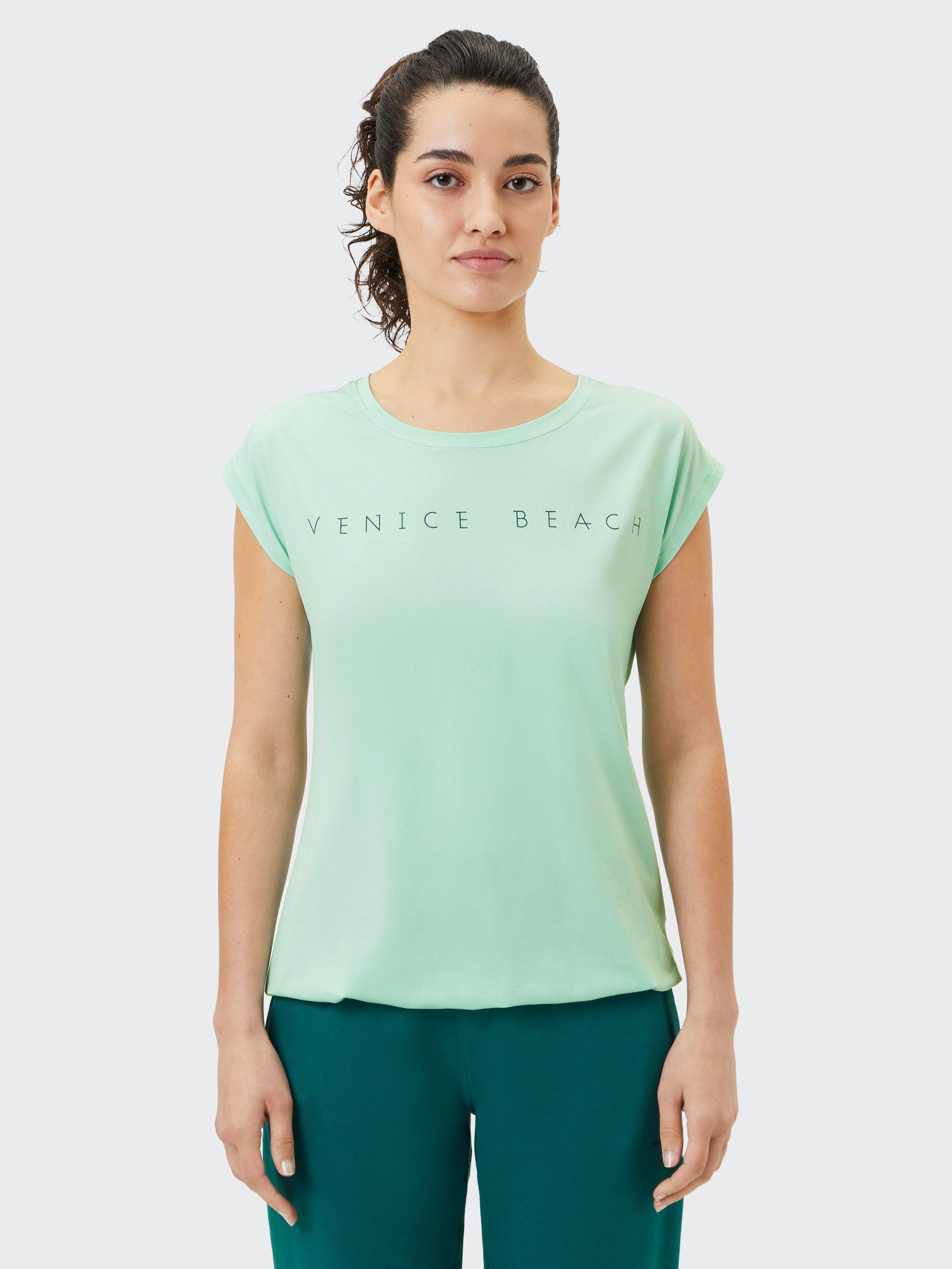Product image 1 of 7, which shows Venice Beach Wonder Women's T-Shirt, Radiant Mint, S