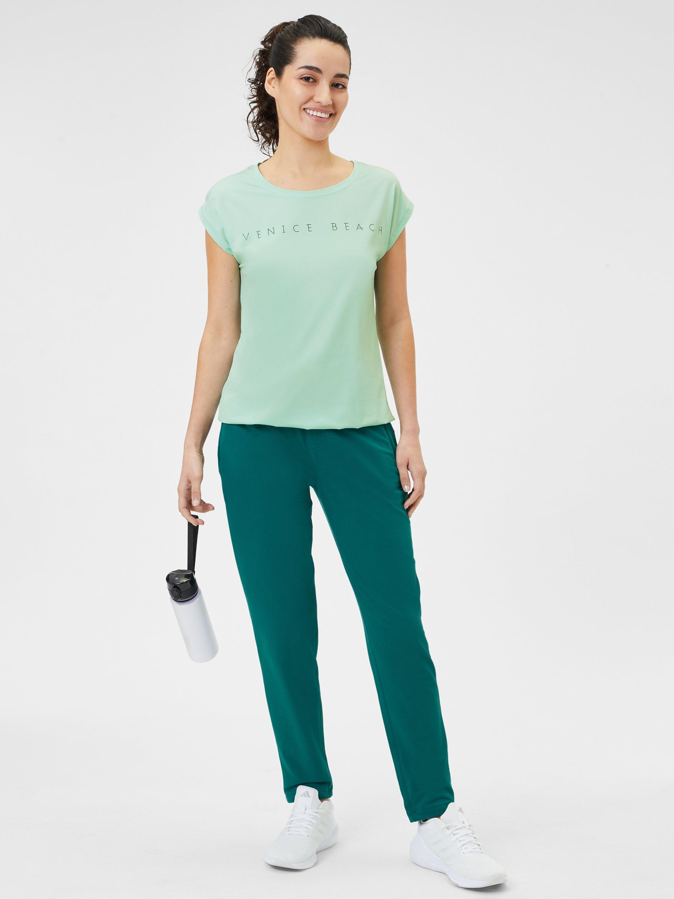 Product image 3 of 7, which shows Venice Beach Wonder Women's T-Shirt, Radiant Mint, S