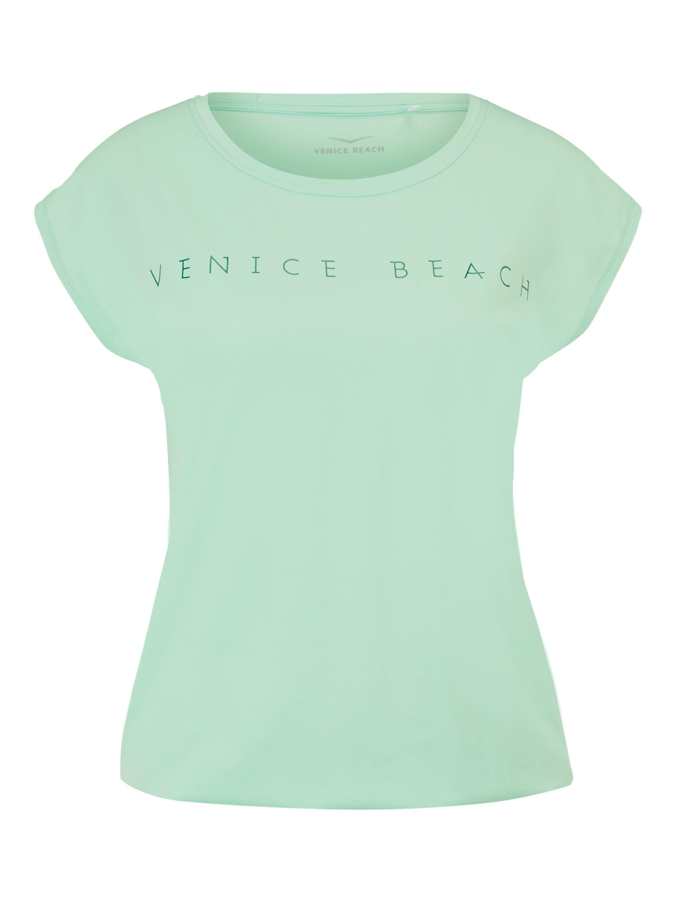Product image 4 of 7, which shows Venice Beach Wonder Women's T-Shirt, Radiant Mint, S