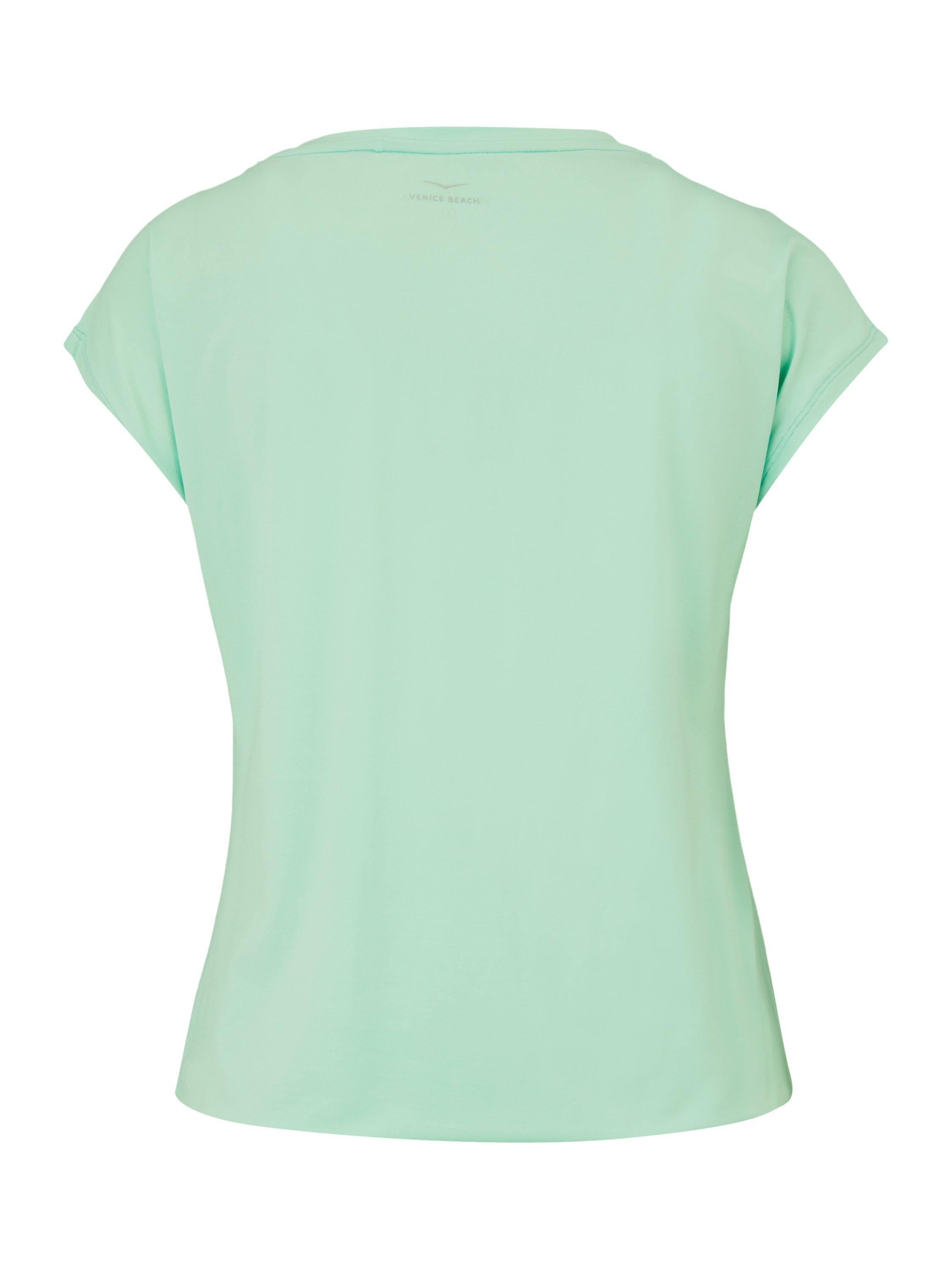 Product image 5 of 7, which shows Venice Beach Wonder Women's T-Shirt, Radiant Mint, S