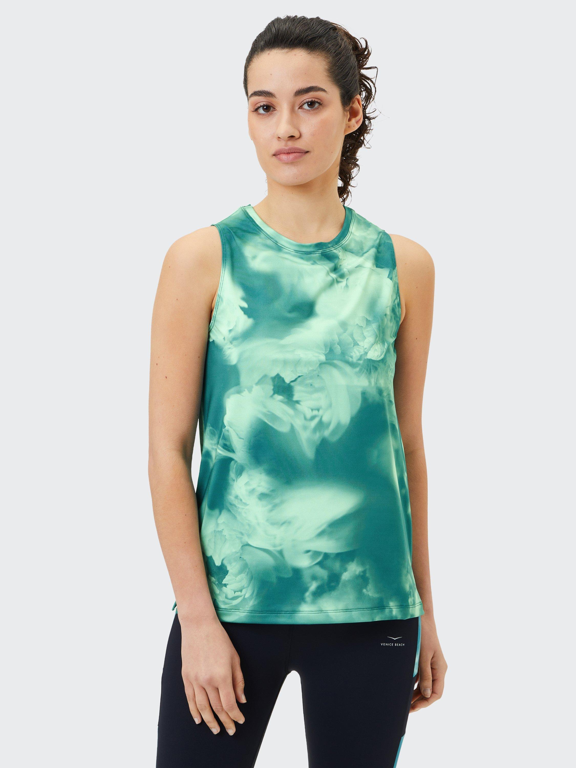 Product image 1 of 7, which shows Venice Beach Boom Women's Tank Top, Green, S