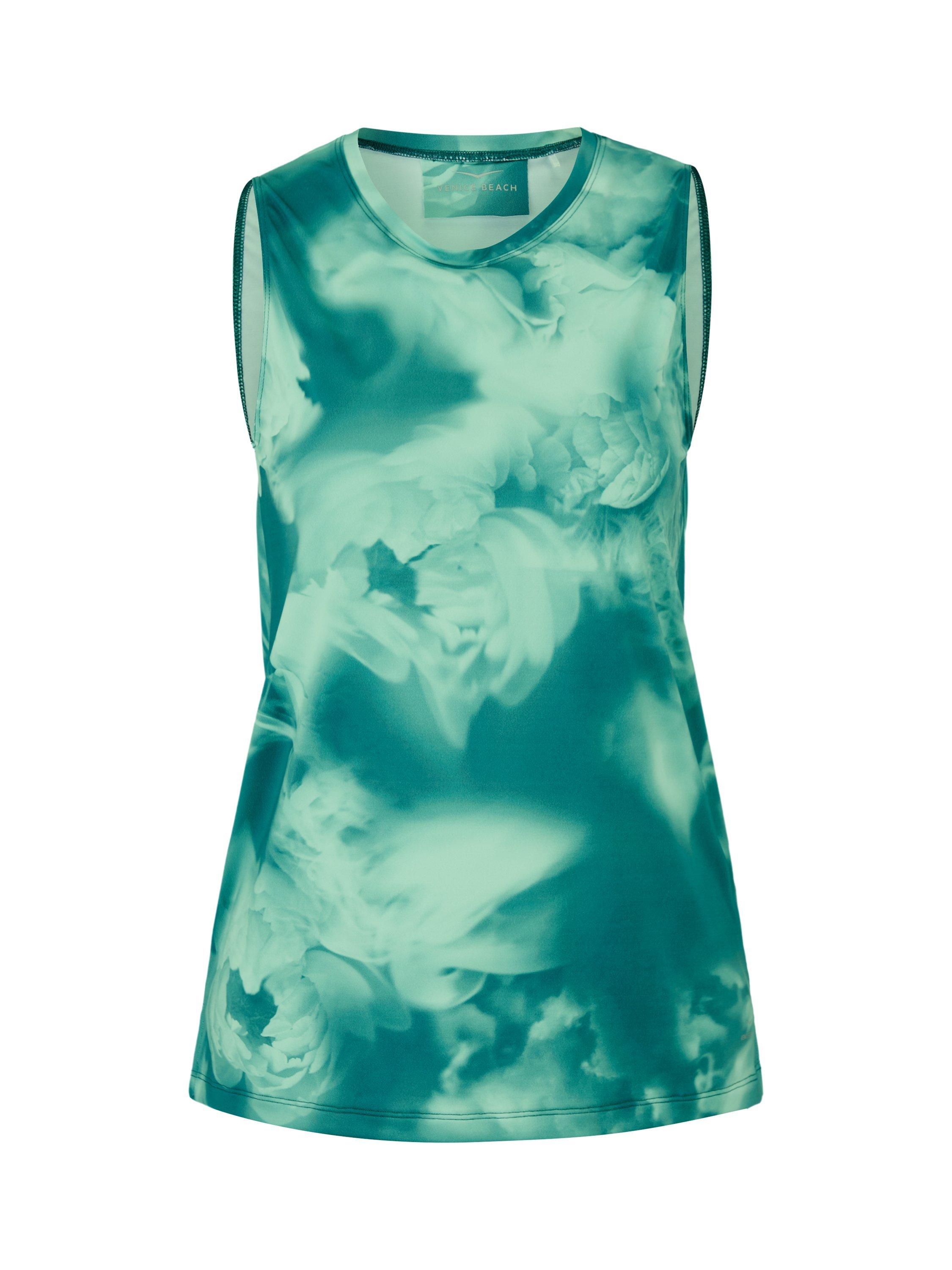 Product image 4 of 7, which shows Venice Beach Boom Women's Tank Top, Green, S