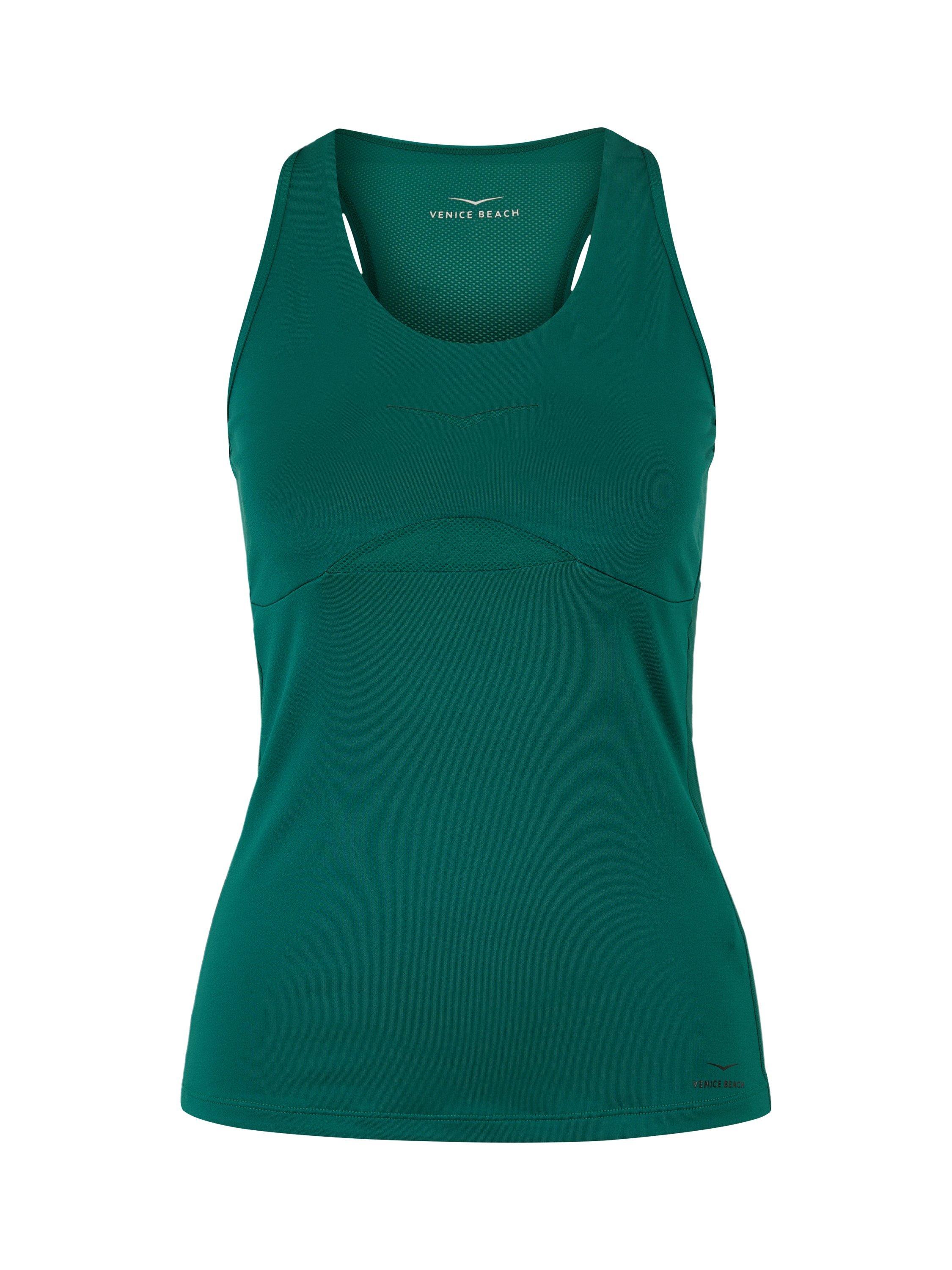 Product image 4 of 7, which shows Venice Beach Jizelle Women's Tank Top, Green Pond, XS