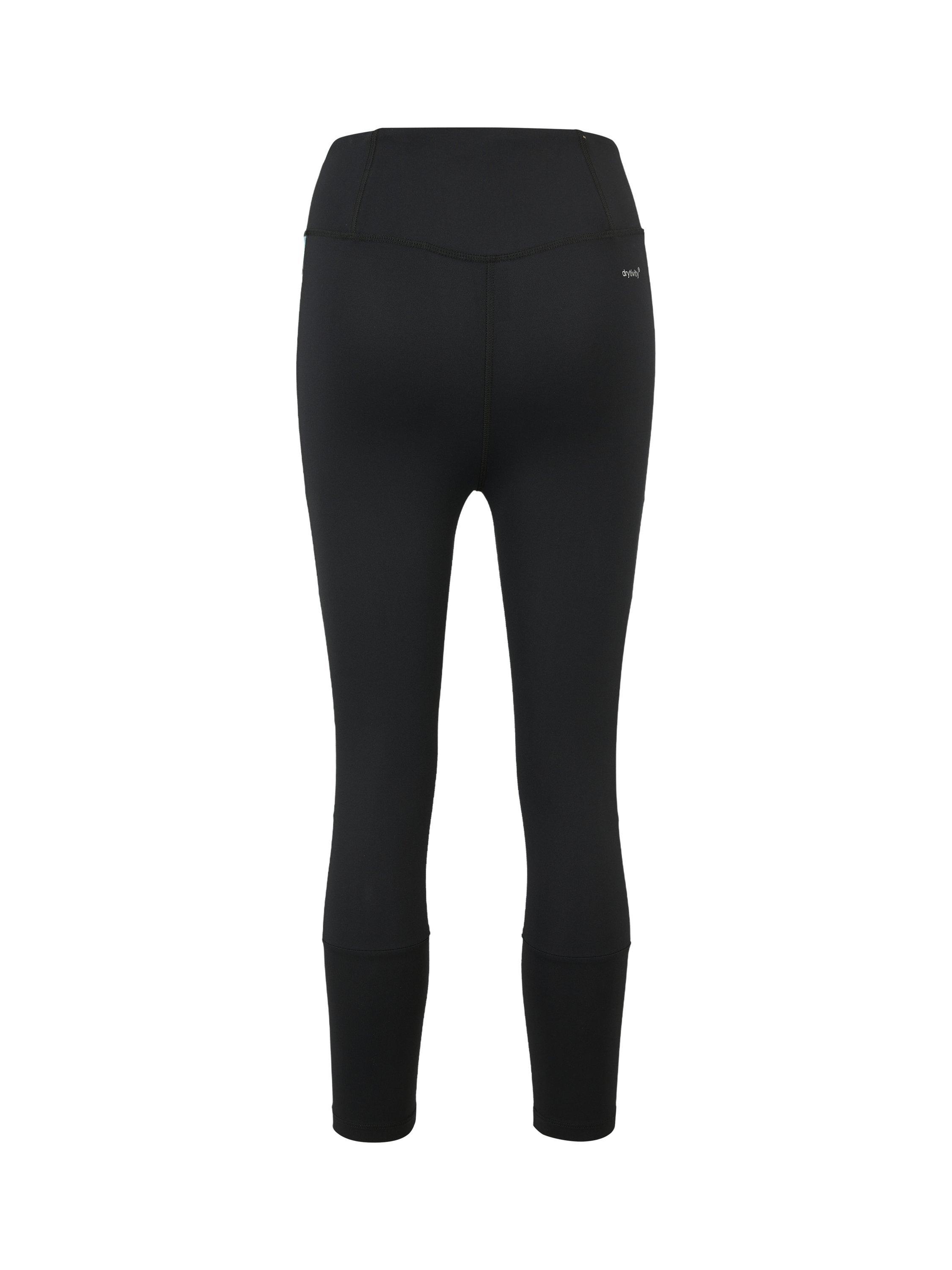 Product image 5 of 7, which shows Venice Beach Mable 7/8 Length Women's Leggings, Black/Green, XS