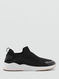 Mango Kids' Luis Slip-On Trainers, Black