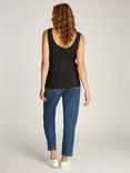 Calvin Klein Jeans Sleeveless Vest Top, Black