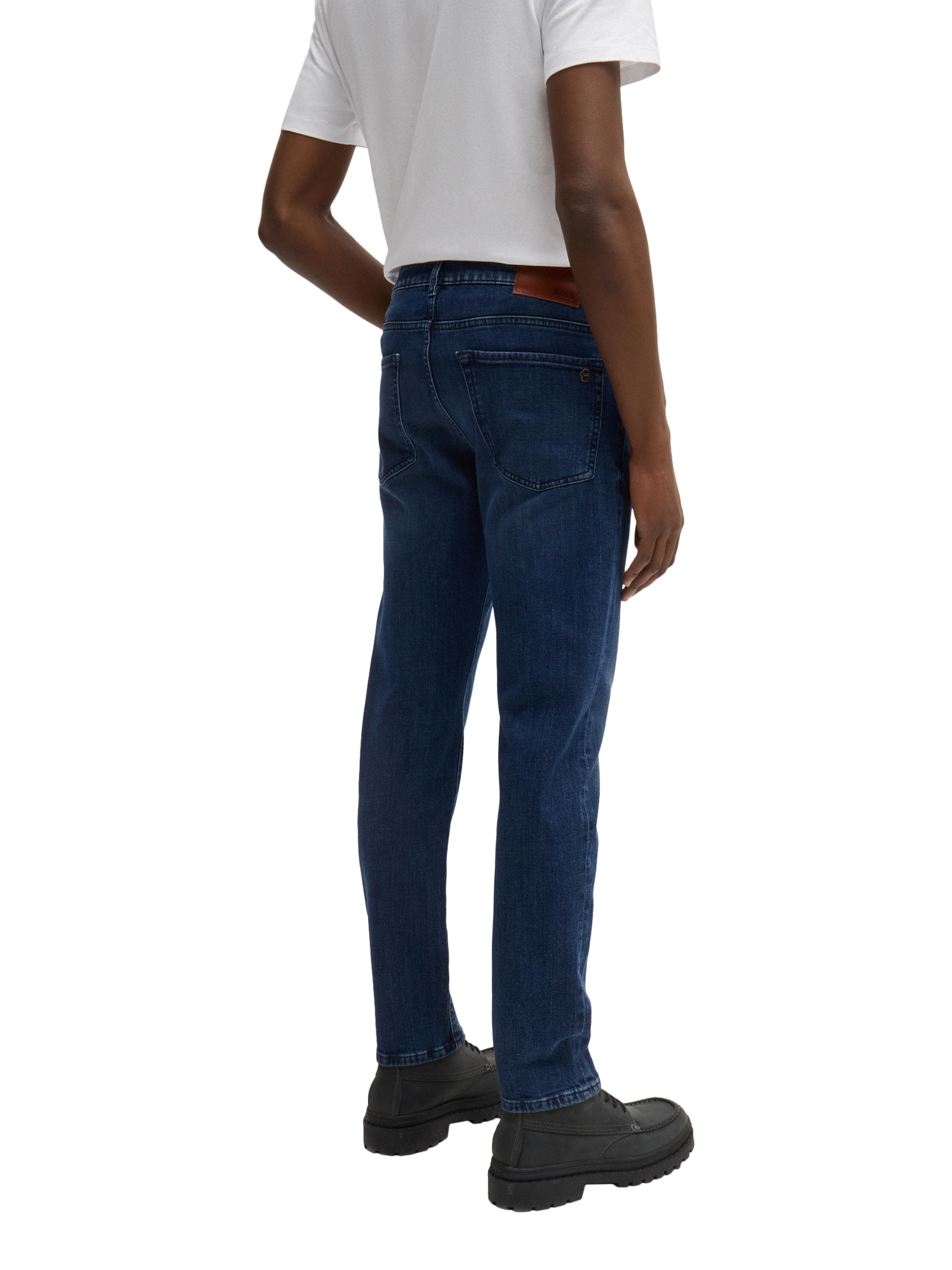 Product image 2 of 6, which shows BOSS Casual Denim Jeans, Navy, 29L