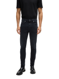 BOSS Slim Tapered Fit Jeans, Black