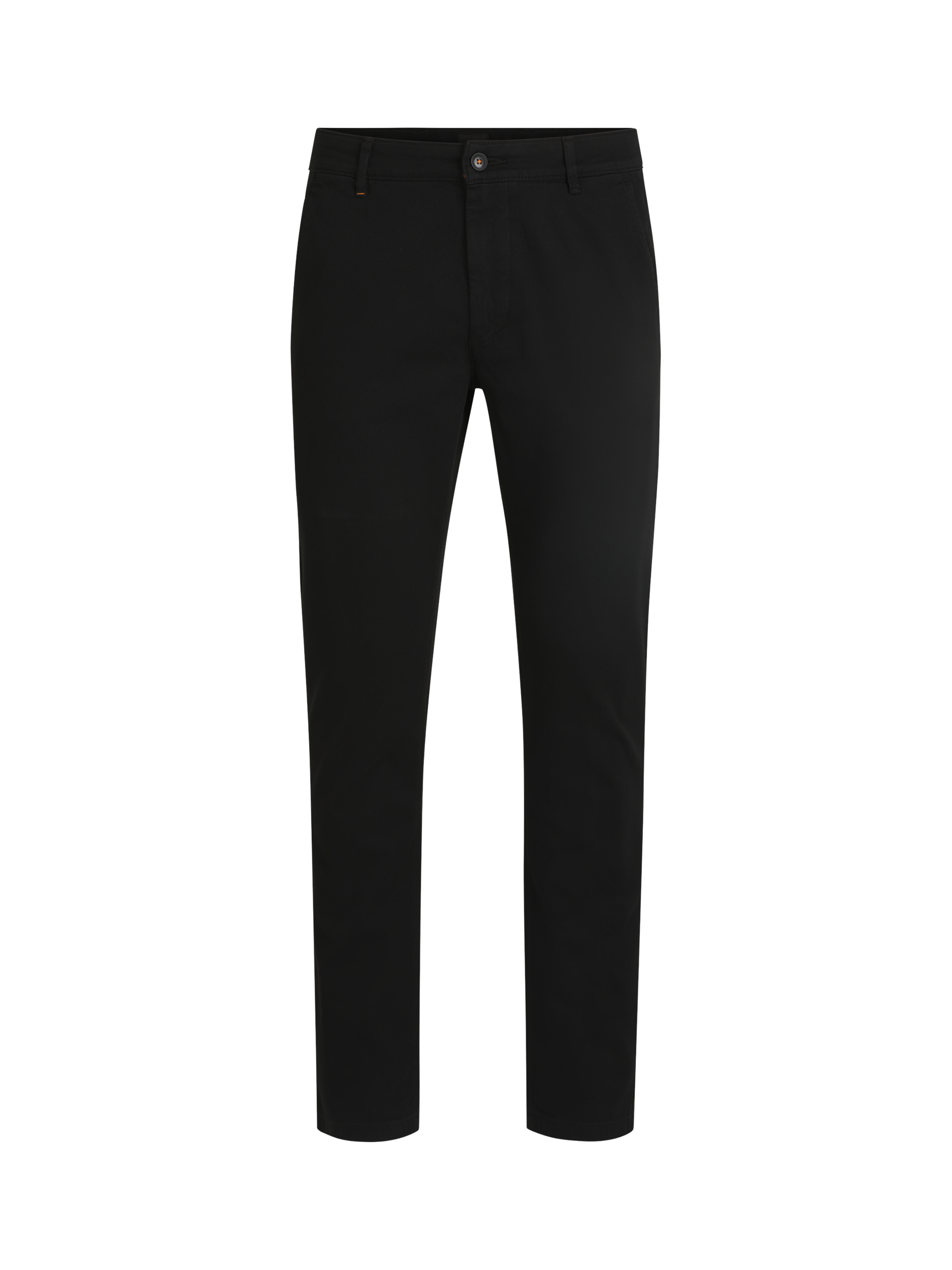 Product image 4 of 6, which shows BOSS Cavalry Twill Slim Fit Chinos, Black, 29R