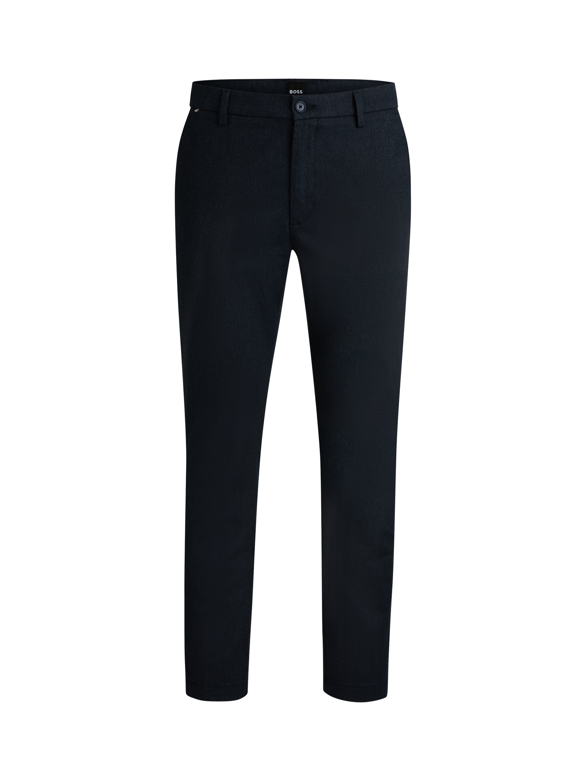 Product image 4 of 6, which shows HUGO BOSS BOSS Regular-Fit Chinos, Dark Blue, 42R