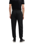 BOSS Cotton Blend Tapered Joggers, Black