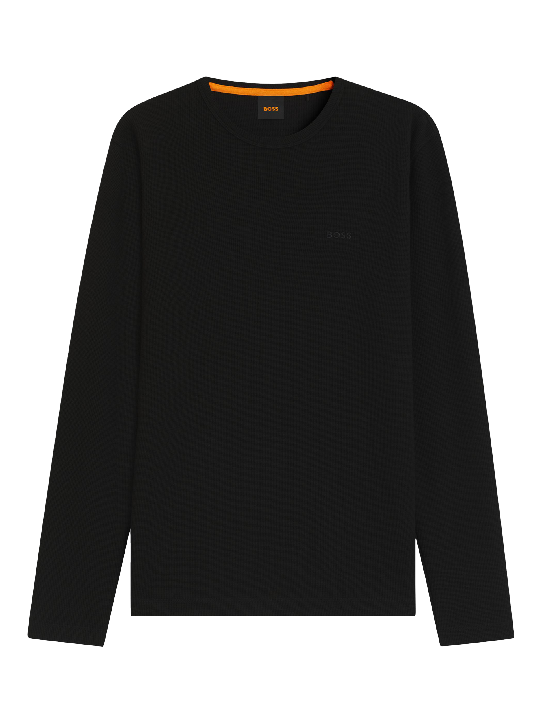 Product image 4 of 5, which shows BOSS Tempesto Long Sleeve Crew Neck Top, Black, M