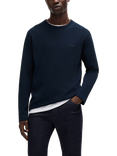 BOSS Tempesto Waffle Top, Dark Blue