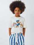 Paw Patrol Kids' Top & Shorts Set, Cream/Blue