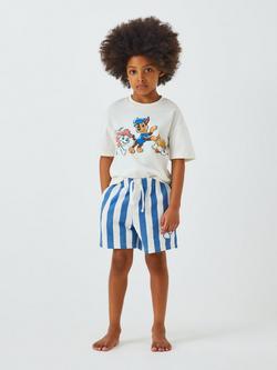 Paw Patrol Kids' Top & Shorts Set, Cream/Blue - view 2, Multi
