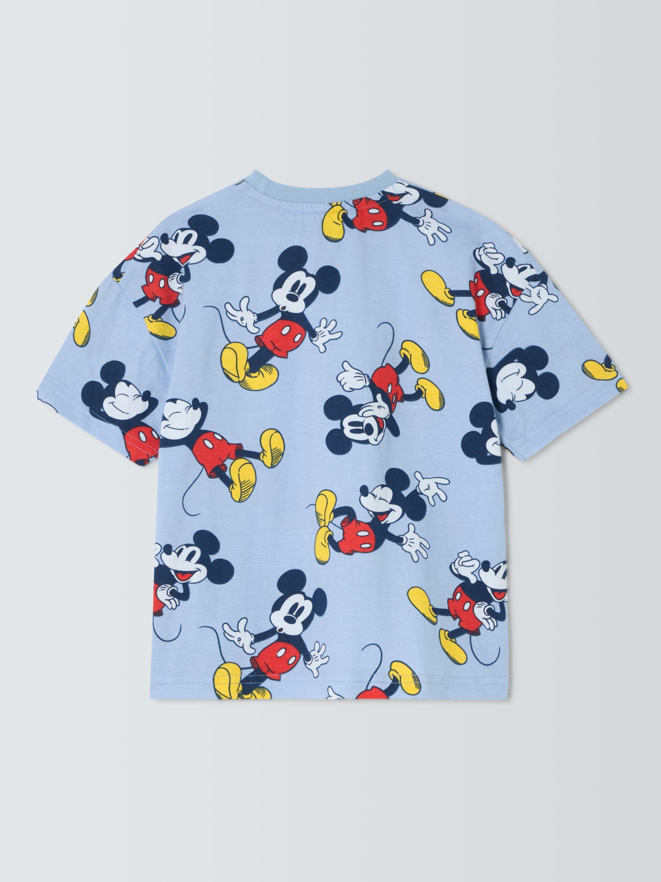 Product image 5 of 6, which shows Brand Threads Kids' Mickey Mouse T-Shirt, Blue, 4-5 years