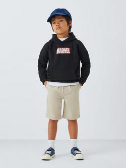 Brand Threads Kids' Marvel Hoodie, Black - view 2, Black
