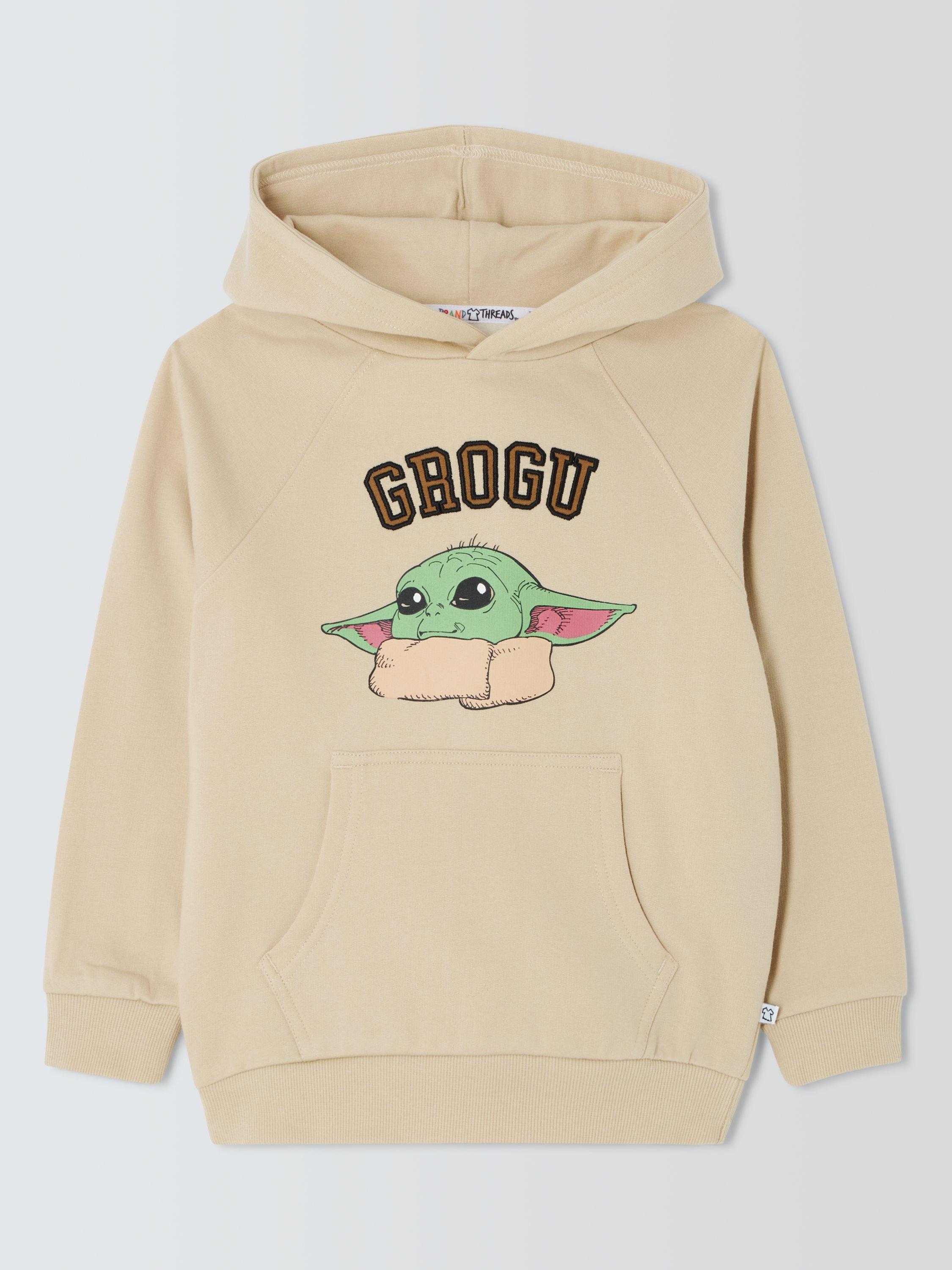 Product image 3 of 7, which shows Star Wars Kids' Raglan Hoodie, Beige, 4-5 years