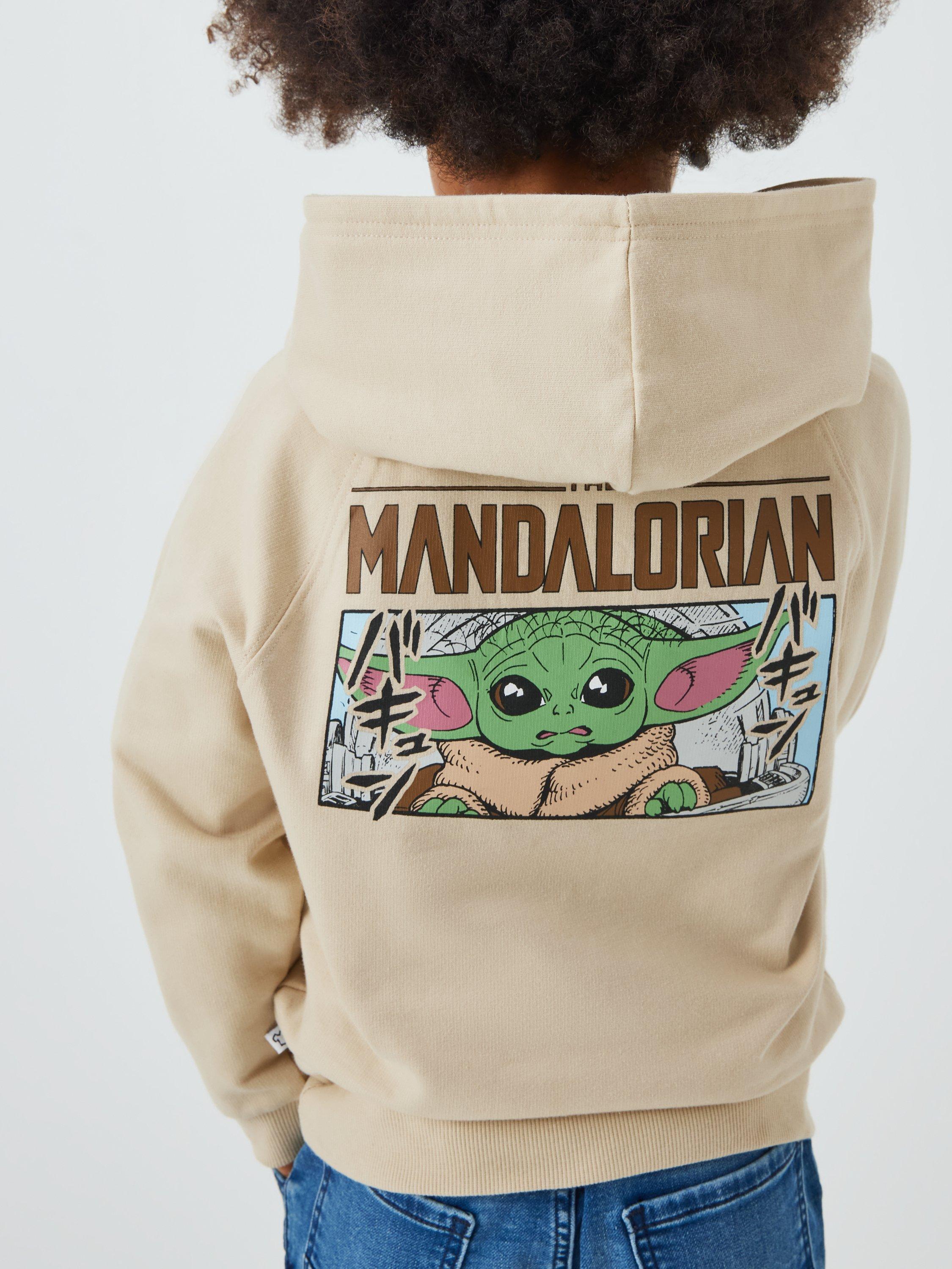 Product image 5 of 7, which shows Star Wars Kids' Raglan Hoodie, Beige, 4-5 years