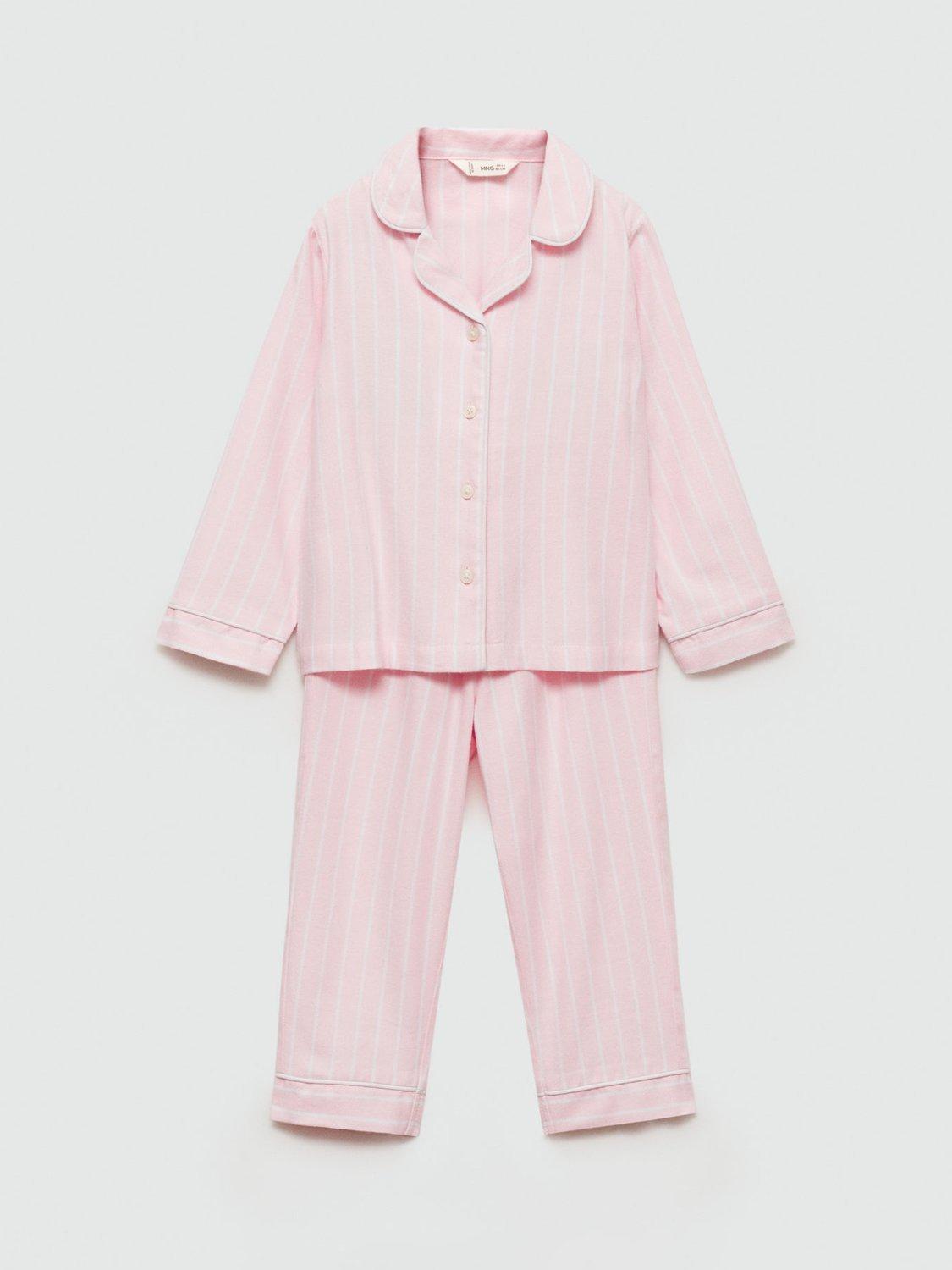Mango Kids' Sofia Pyjamas, Pink