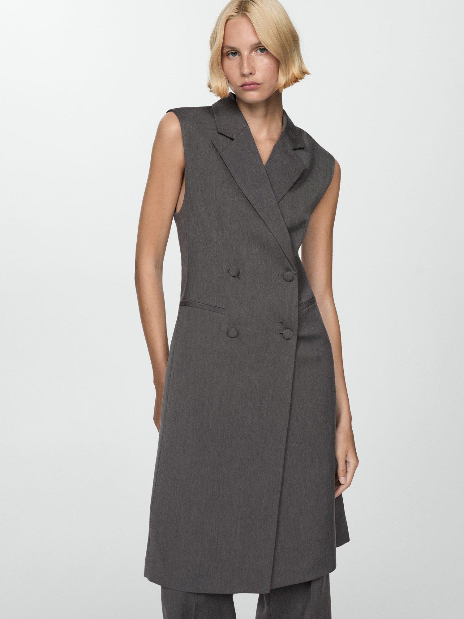 Mango Karibi Long Waistcoat