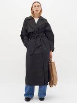 【海外限定】REISSコート☆August Longline Mac Coat, Black Reiss August Longline Mac Coat, Black