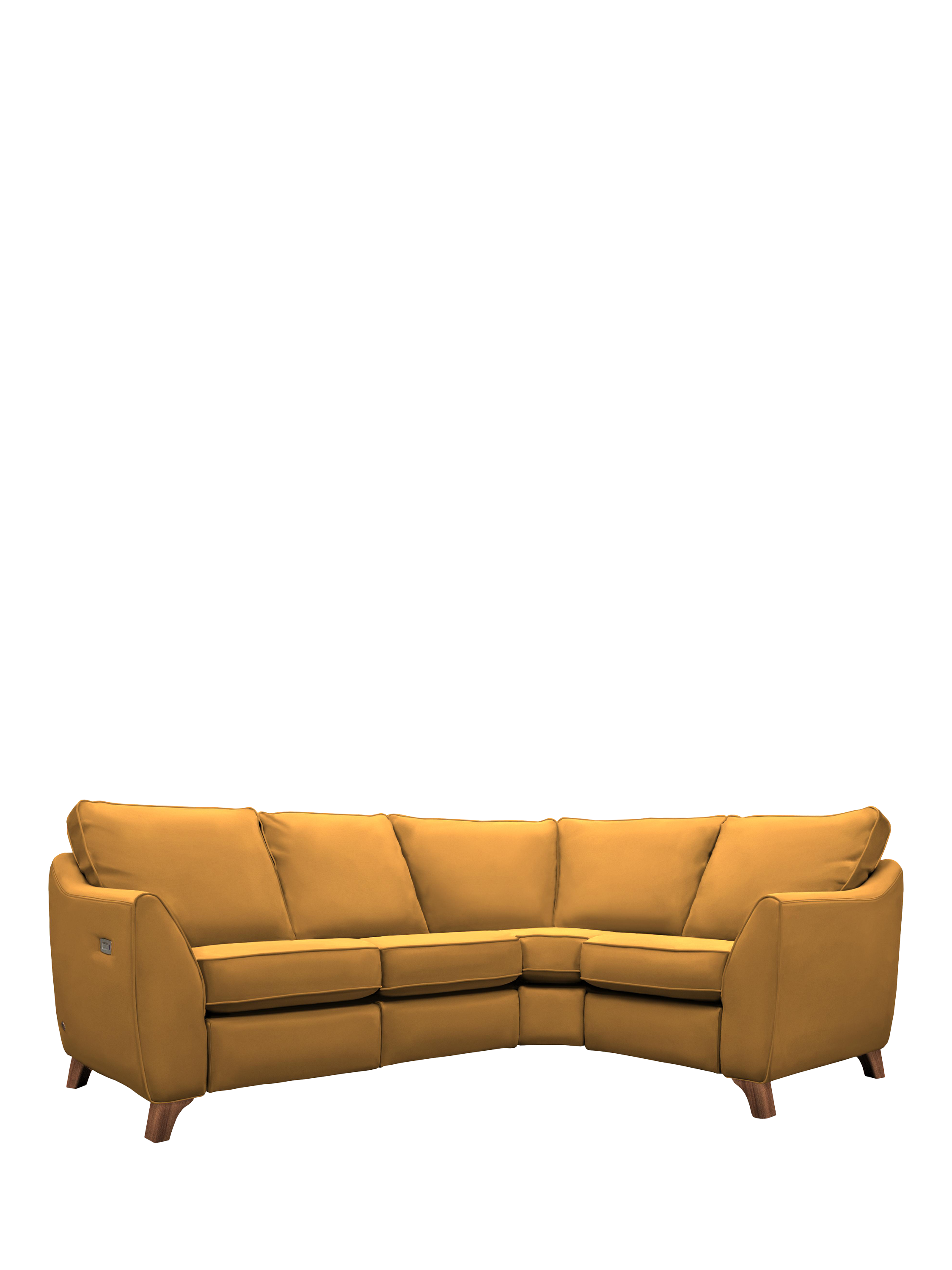 The Sixty Eight Range, G Plan Vintage The Sixty Eight RHF 5+ Seater Corner Sofa, Plush Turmeric