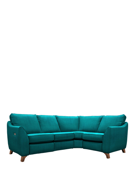 G Plan Vintage The Sixty Eight RHF 5+ Seater Corner Sofa, Easy Clean Plush Mallard