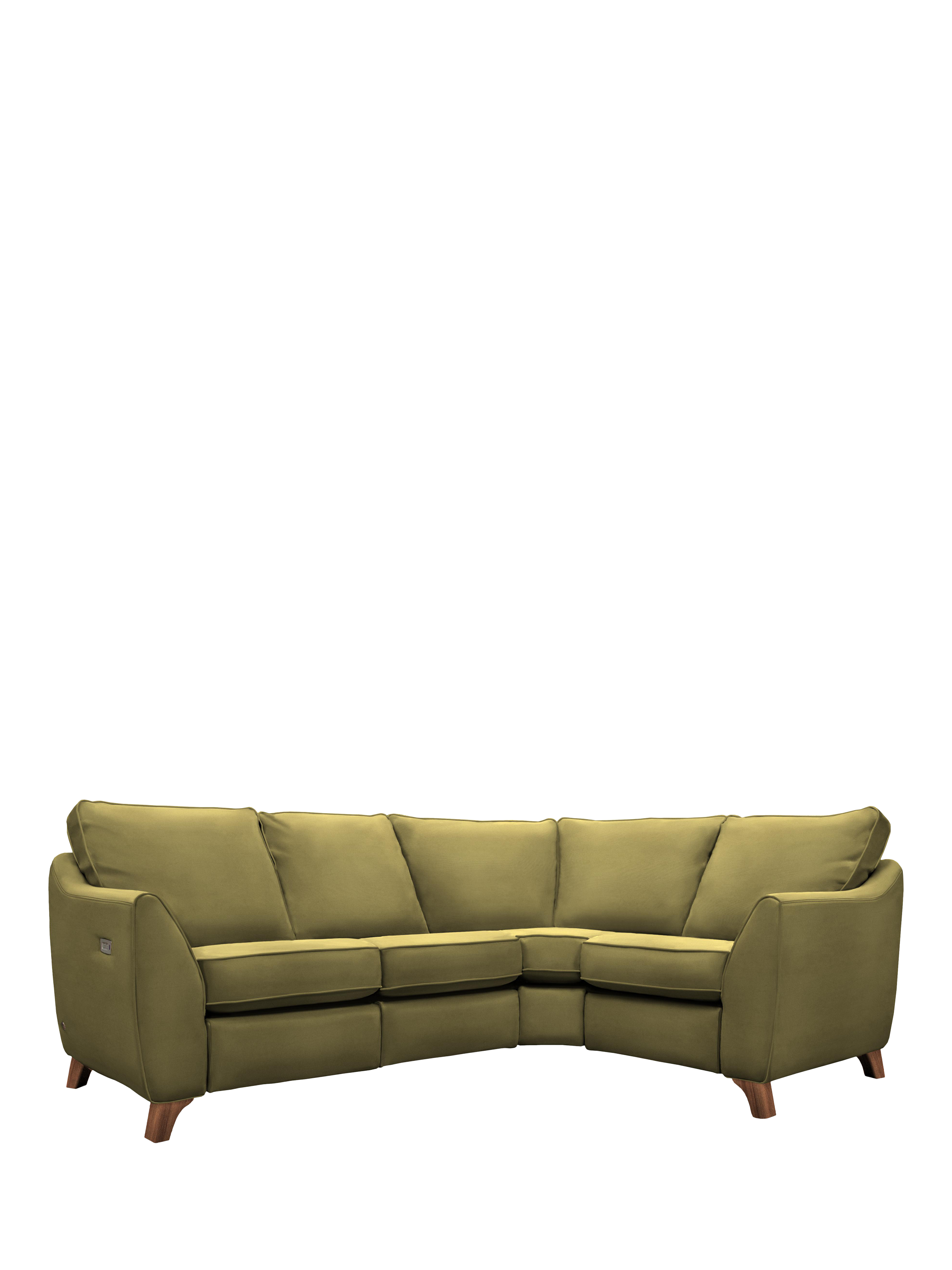 The Sixty Eight Range, G Plan Vintage The Sixty Eight RHF 5+ Seater Corner Sofa, Plush Moss