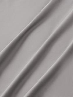 John Lewis Crisp & Fresh Egyptian Cotton Percale 200 Thread Count Deep Fitted Sheet - view 2, Dove Grey