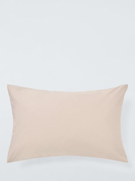 John Lewis Crisp & Fresh Egyptian Cotton Percale 200 Thread Count Bedding - view 2, Almond