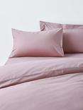 John Lewis Crisp & Fresh Egyptian Cotton Percale 200 Thread Count Bedding, Lilac