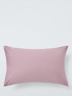 John Lewis Crisp & Fresh Egyptian Cotton Percale 200 Thread Count Bedding - view 2, Lilac