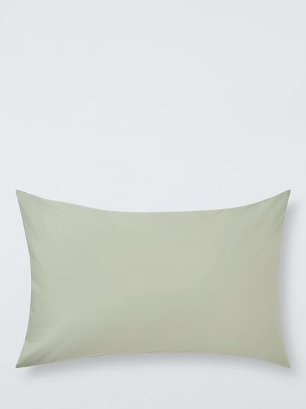 John Lewis Crisp & Fresh Egyptian Cotton Percale 200 Thread Count Bedding - view 2, Seafoam