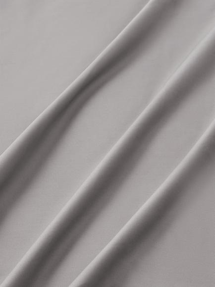 John Lewis Crisp & Fresh Egyptian Cotton Percale 200 Thread Count Fitted Sheet - view 2, Dove Grey