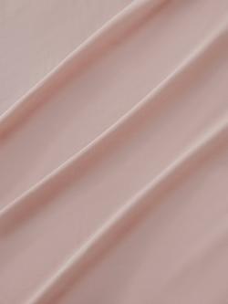 John Lewis Crisp & Fresh Egyptian Cotton Percale 200 Thread Count Fitted Sheet - view 2, Rosa