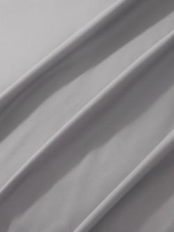 John Lewis Crisp & Fresh Egyptian Cotton Percale 200 Thread Count Flat Sheet - view 2, Dove Grey